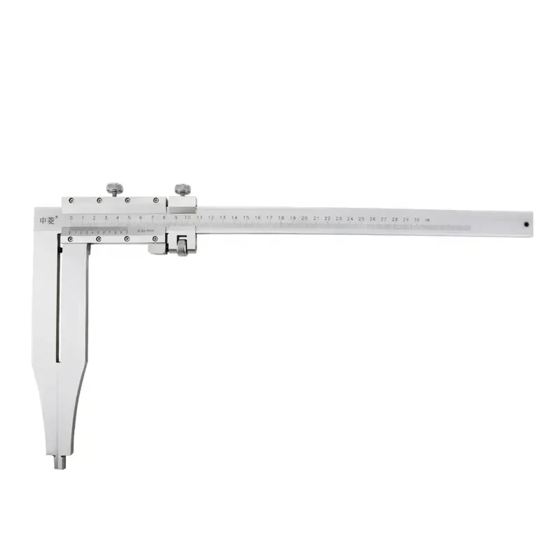 High Precision Big Sizes Type V 0-500-600-800-1000 Mm 0.02 Mm Open Block Vernier Caliper