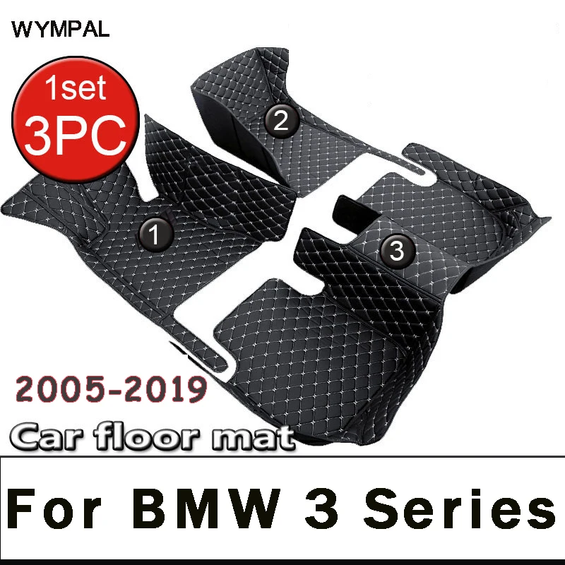 Car Floor Mats For BMW 3 Series 2005 2006 2007 2008 2009 2010 2011 2012 2013 2014 2015 2016 2017 2018 2019 CAR Accessories