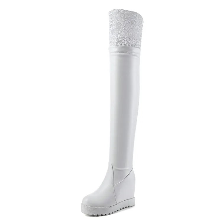 Big Size 9 10 11 12 thigh high boots knee high boots over the knee boots women ladies boots	shoes woman winter boots women