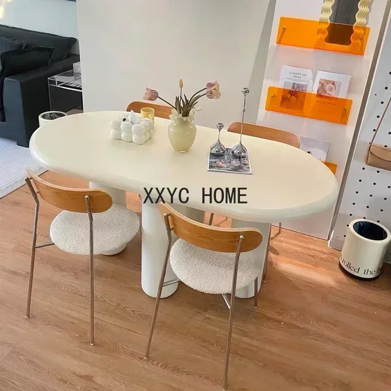 Открытый сад, обеденные столы для макияжа, круглый кофейный геймер, многофункциональная кухонная мебель Mesas De Comedor DX50CZ