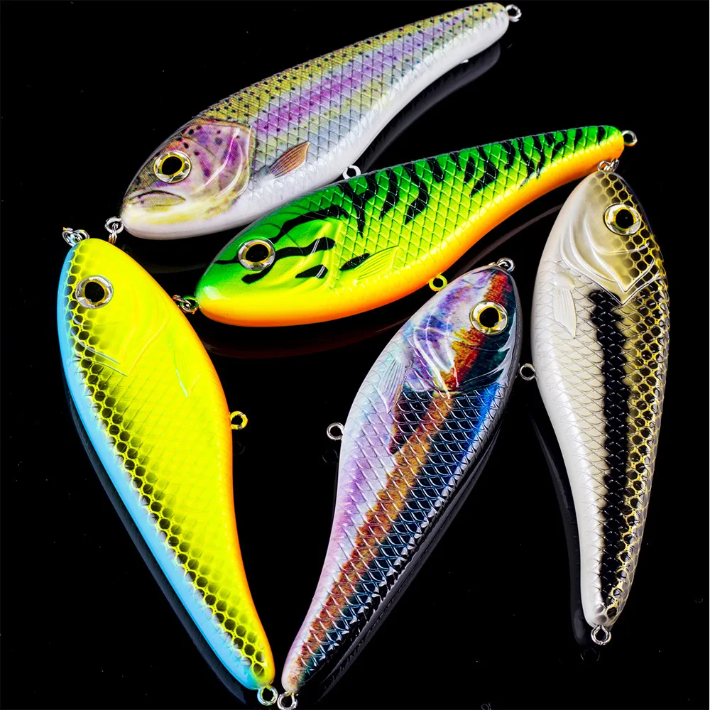 81g 150mm Großer Sinkender Jerkbait, Dynamischer S-Swim Hard Lure für Weite Würfe beim Süßwasser-Hechtangeln – Detail 16