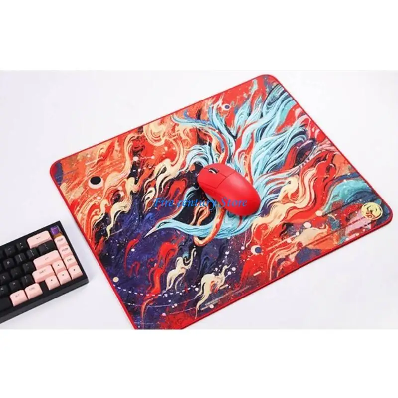 

J6PA Mouse Pad with NonSlip Rubber Base Textured&Waterproof Gaming Mousepad