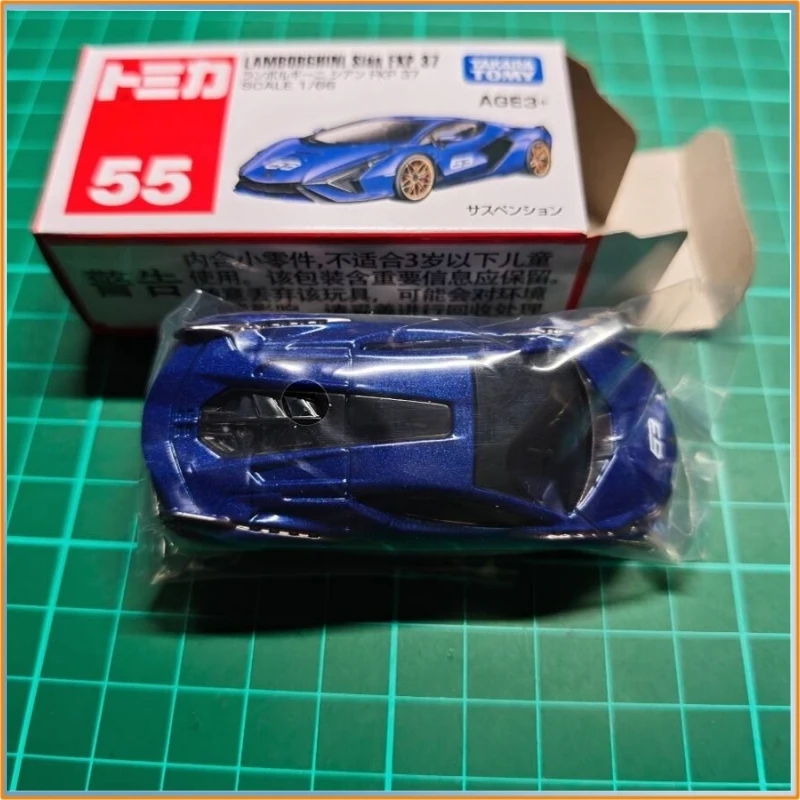 

Модель автомобиля Tomica Die-Cast, новинка января, №55 Lamborghini Sián FKP 37, спортивный автомобиль, 094876, игрушка-модель, подарок