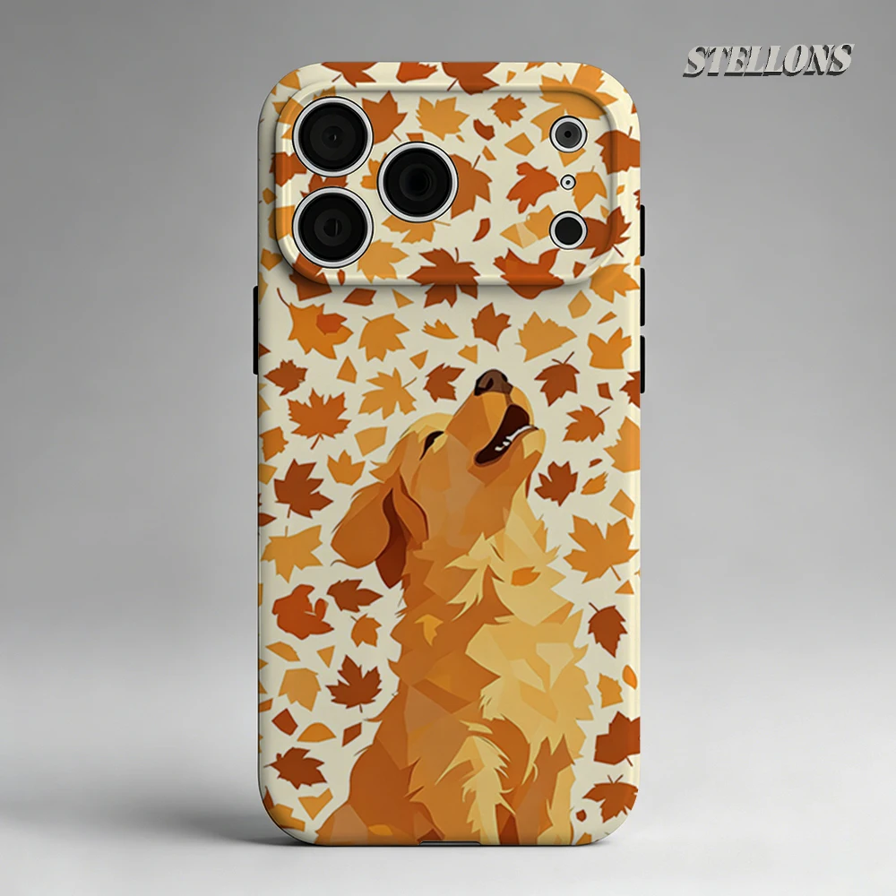 Golden Pup Handyhülle für Magnetische Handyhülle für iPhone 17 16 15 14 13 Pro Max Plus Einzel- und Doppelschichtige Robuste Hülle