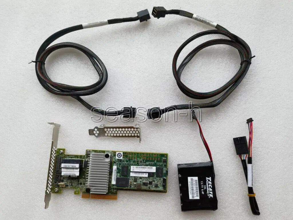 

12GB/s 9364-8i SAS SATA 03T6792 H3-25503-05B 1G CacheCade Pro 2.0+BBU+2pcs 8643-8643