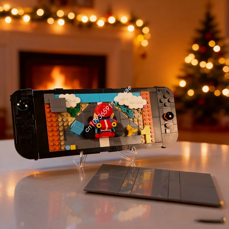 

173 шт. MOC Kart World Screen Марианная модель Строительные блоки Рождественские подарки DIY игрушки Креативная идея Образовательный кирпич Дети