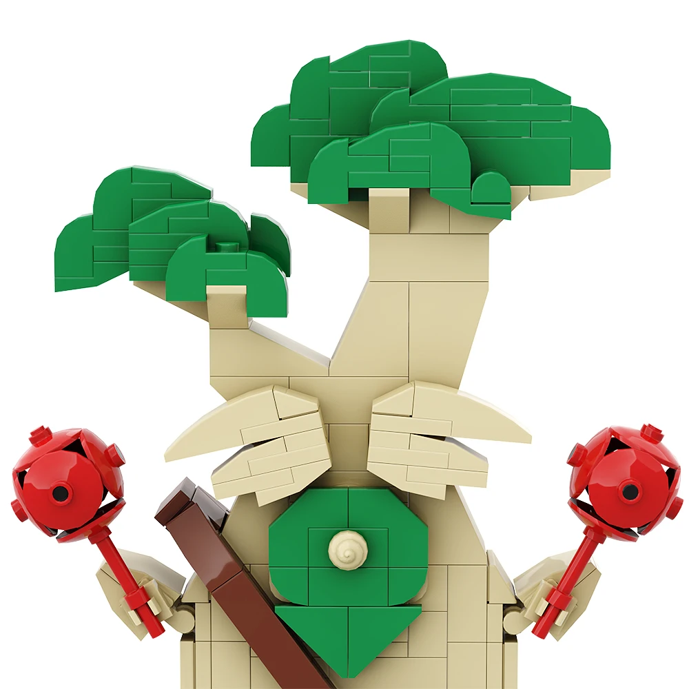 Breath Wild bouwsteenset Leuk spel Merch-actiefiguur, Forest Animal Elf Building-knuffel, creatief karaktermodel speelgoed