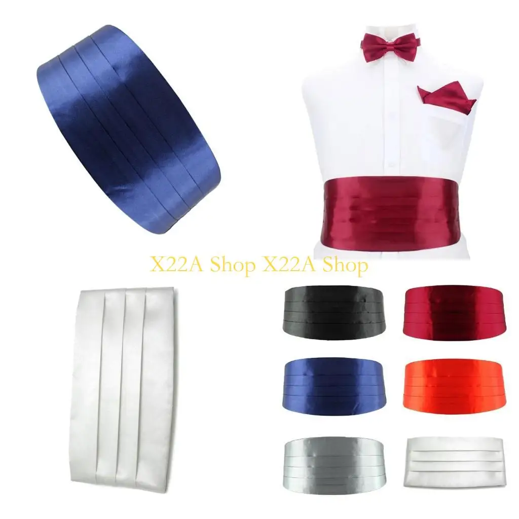 Уникальная универсальная элегантность официальная пояс для мужчин, идеально подходящих для свадеб, благотворительная вечеринка и