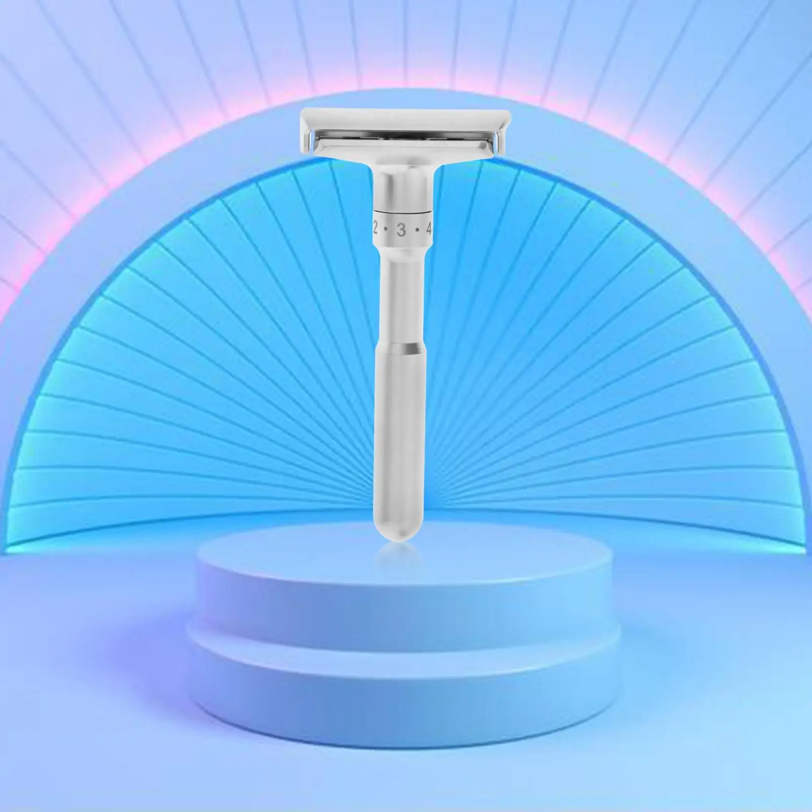 

Adjustabled Safety Classic Mild to Aggressive 1-6 Double Edge with 5 Shaving