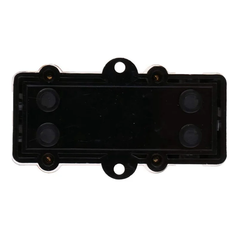 A48P-3X Power Distribution Block (2 Way) 4/8 AWG Gauge AGU Fuse Holder Distribution Block 4 Gauge In To (2) 8 Gauge Out view 4