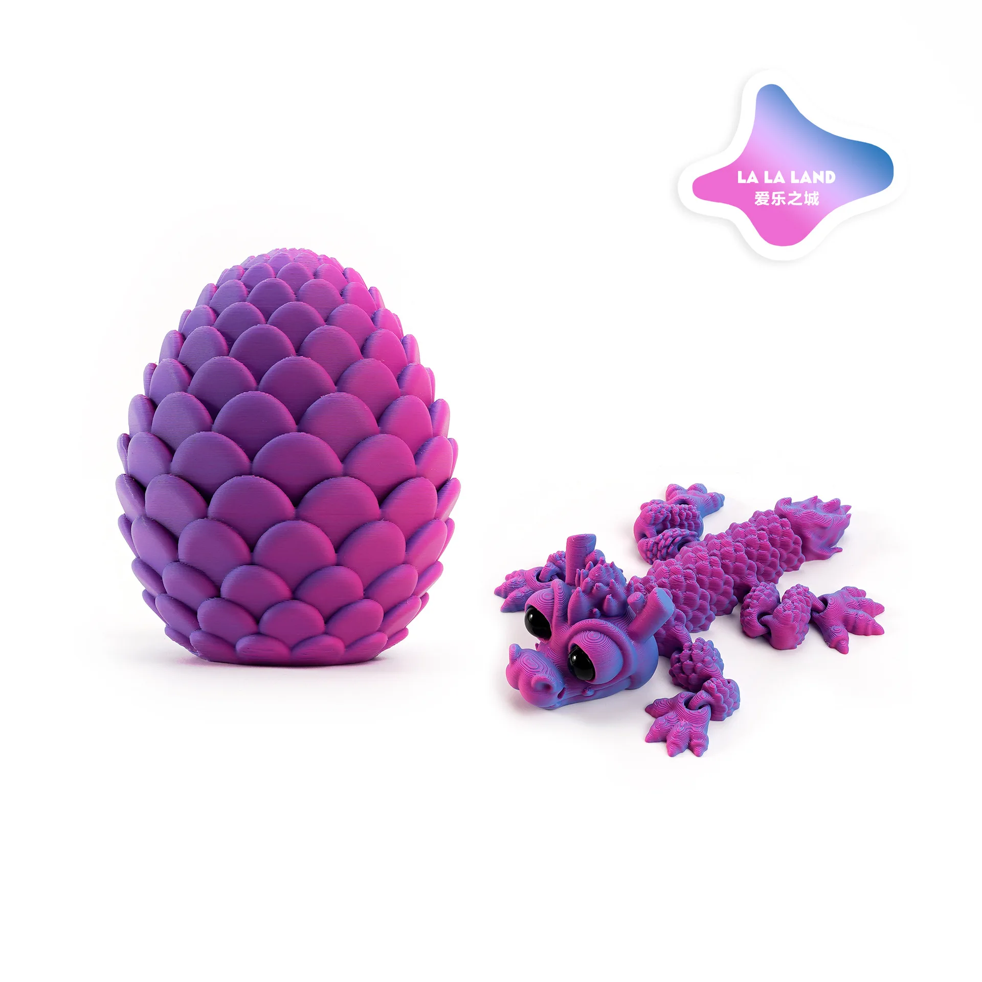 مجموعة بيض التنين الفقاعي المطبوع ثلاثي الأبعاد، ألعاب إبداعية مزخرفة، هدايا عيد الفصح اللطيفة، المفروشات المنزلية #6