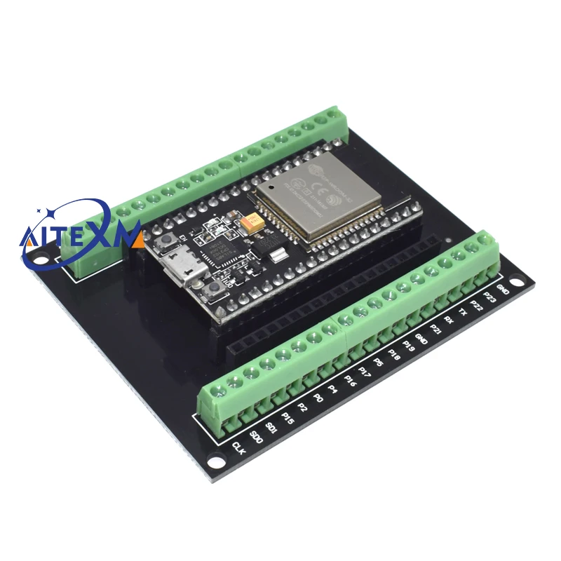 ESP32 Development Board ESP-32S NodeMCU-32S MICRO/TYPE-C Wireless Module WiFi+Bluetooth ESP-WROOM-32 IOT Expansion Board