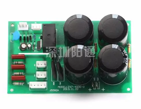 

Инверторный сварочный аппарат постоянного тока ZX7/ARC-315/400/500, плата питания с 4 конденсаторами, плата фильтрующего контура с одной трубкой.