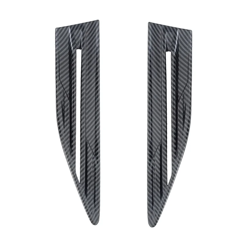 Reliable-For Hyundai Sonata DN8 2024 Carbon Fiber Car Side Air Vent Fender Cover Trim Decoration Accessories