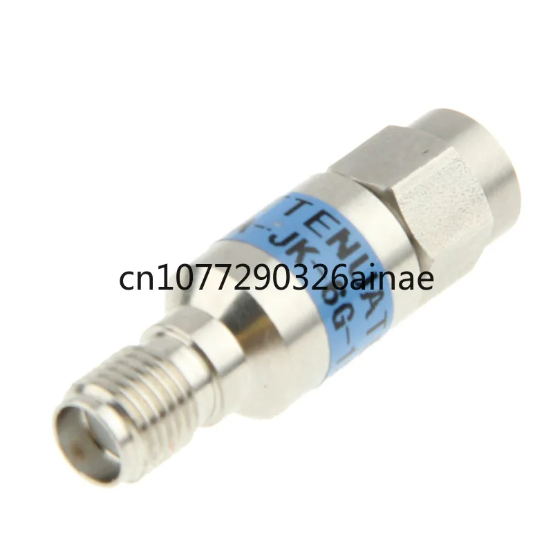 Sma Female Sma Gain Attenuator, JK-6G-15DB Coaxial Rf Adapter Copper High Frequency Adapter