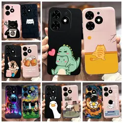 For Infinix Smart 8 Case X6525 Cute Fashion Cartoon Cover Soft Silicone Phone Case For Infinix Smart 8 smart8 Fundas 6.6'' Coque