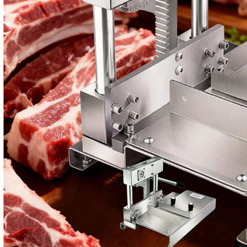 

Commercial Machine Ribs Pig's Feet Lamb Chops Bone Cutter Stainless Steel Bone Sawing Machine