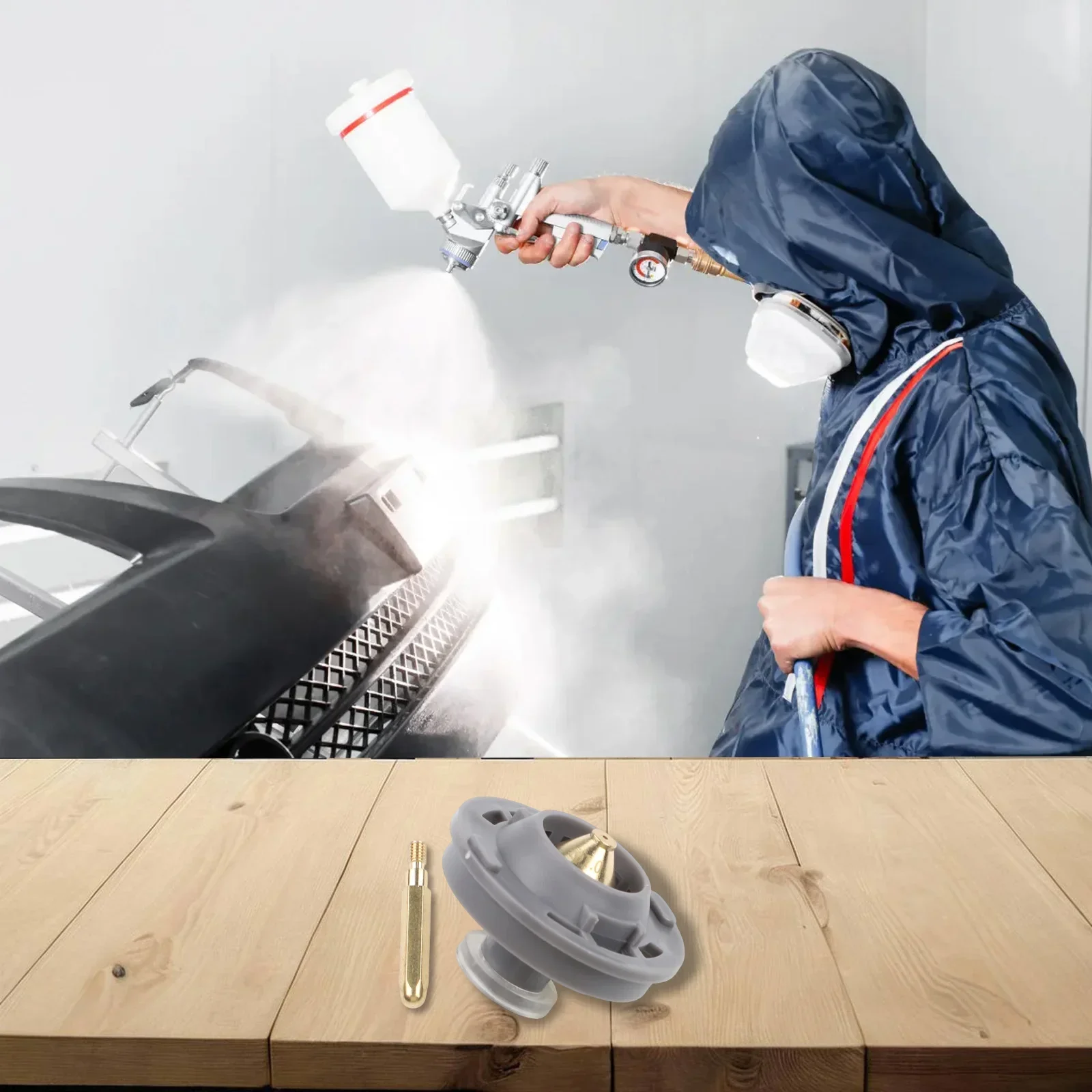 Airbrush Flow Control Easy To Remove Paint Sprayer Nozzles Perfect Performance Product Name Quantity Small Body