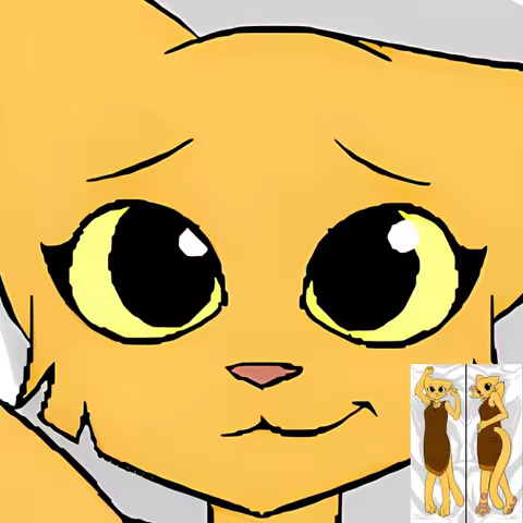 Dakimakura Anime Fluffy Furry Orcus Katia Managan Pillowcase Double-sided Print Hugging Body Pillow Cover Case Dropshipping