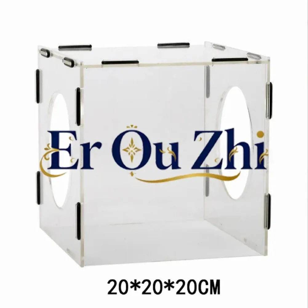 Acrylic Wenwan Engraving Grinding Box Dust Cover Electric Polishing Transparent Household Transparent Partition Cover