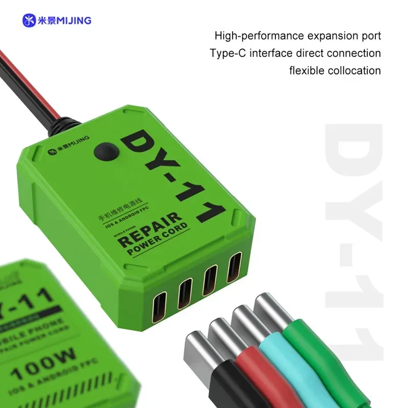 

MIJING DY-11 Тестовый кабель питания постоянного тока для IP 8G-16ProMax Android, ремонт материнской платы, кабель питания, мягкий кабель FPC Power Boot