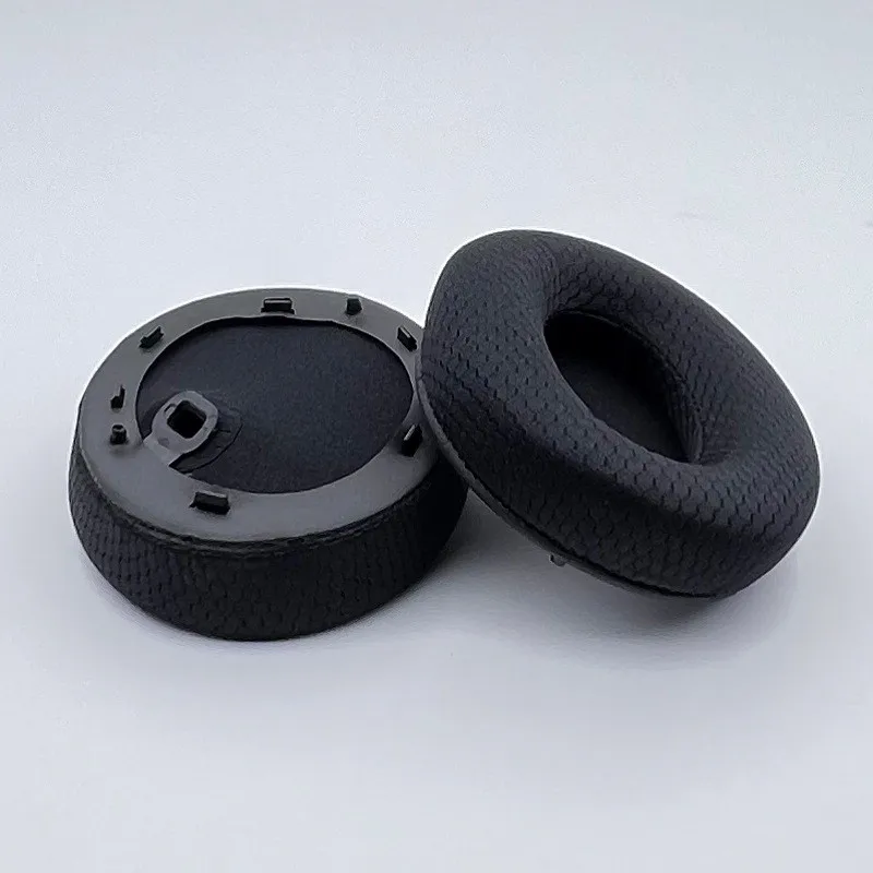 แผ่นหนังแกะสำรองหรือแผ่นรองหูตาข่ายผ้าสำหรับโซนี่ WH-1000XM4 WH1000XM4หูฟังฟองน้ำหุ้มที่อุดหูถ้วยหู