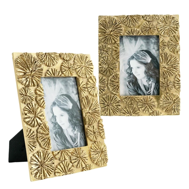 Set of 2, 7.5x9.5 Photo Frame, 4x6 Opening