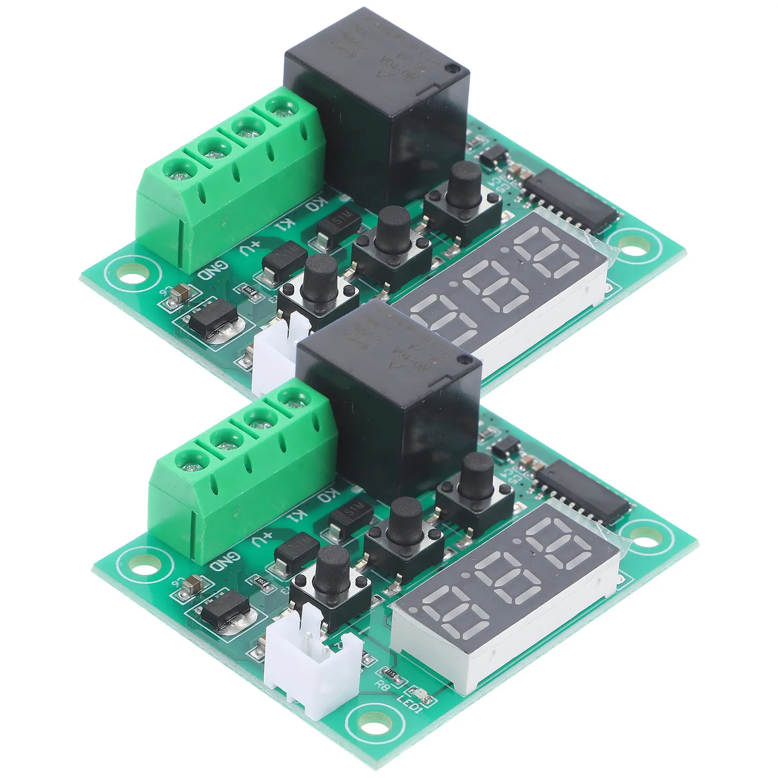 2Pcs Digital Thermostat Controller Module Embedded CPU Temperature Control Board High Precision Stable Performance