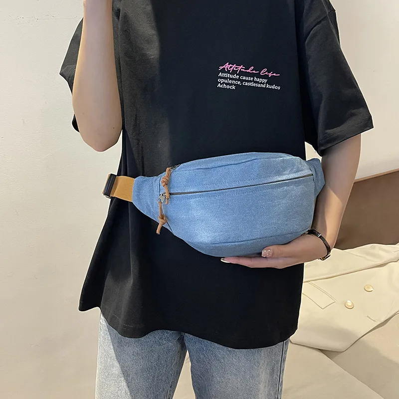 Casual Cord Gürtel Taschen für Frauen Mode Fanny Pack Weibliche Banane Taille Tasche Hüfte Geldbörse Schulter Crossbody Brust Tasche Tasche – Detail 20