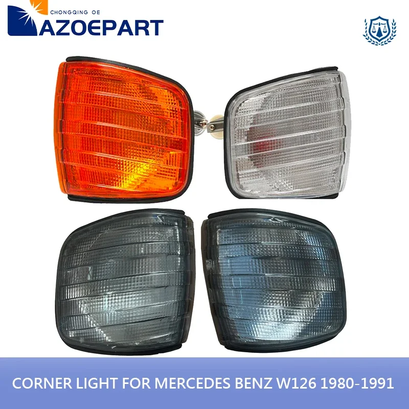 Turn Signal Corner Light for Mercedes Benz S Class W126 260SE 300SE 500SE 560SE 1980-1991