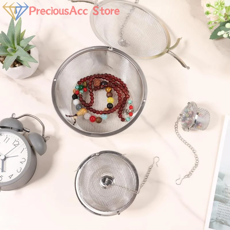 Jewelry Cleaner Basket With Lock And Hook Stainless Steel Jewelry Steam Cleaner Solution For Ultrasonic Machine