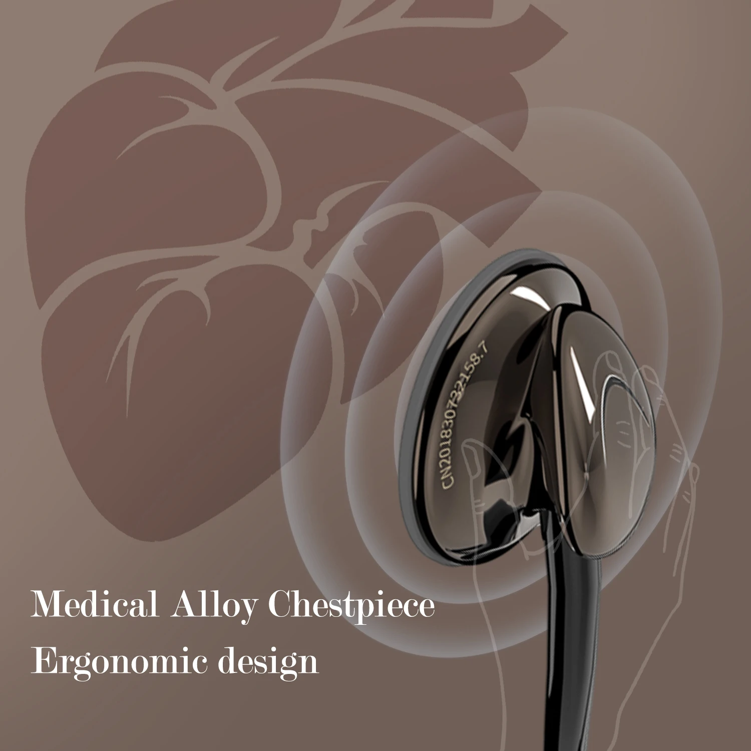 Medical Professional Stethoscope Single Head Stethoscope For Nurse Medical Cardiology Stethoscope Engrave Name Health Care