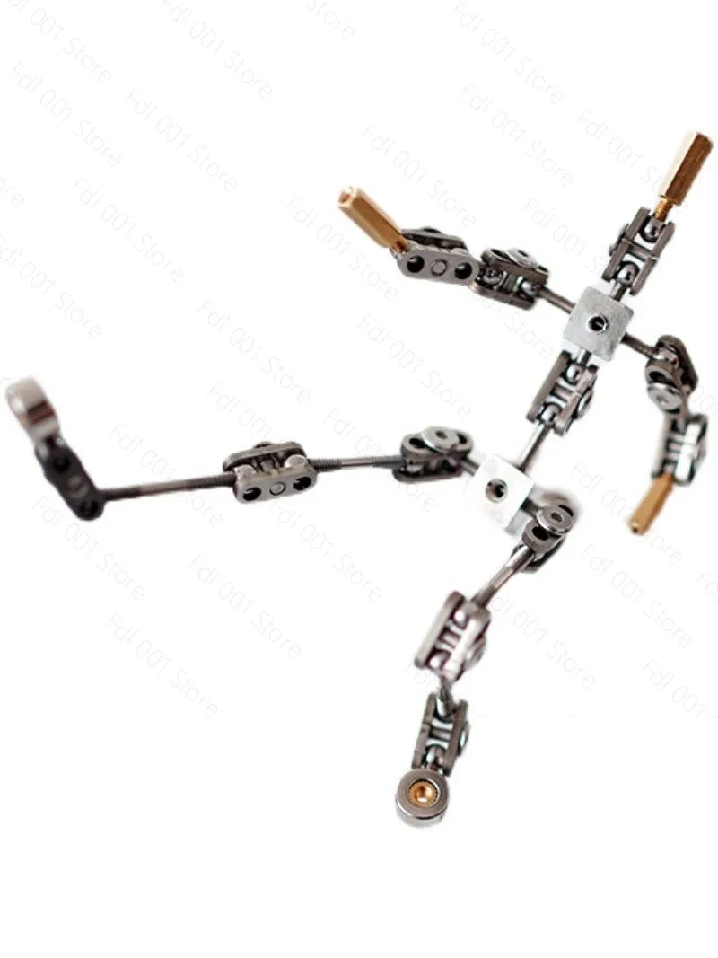 

DIY Not-Ready-Made Animation Studio Armature Kit for Stop Motion Puppet with Silicone Hands Stop-motion Animation Metal Skeleton