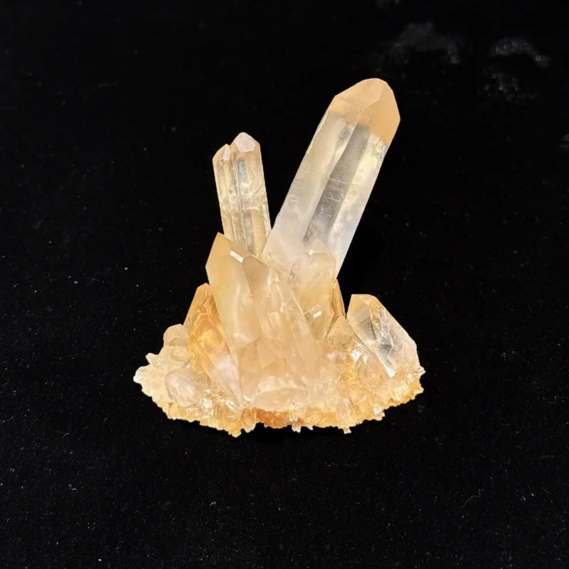 

Natural White Crystal Cluster Fish Tank Flower Pot Decoration Demagnetizing Stone Mineral Specimen Living Room Decoration