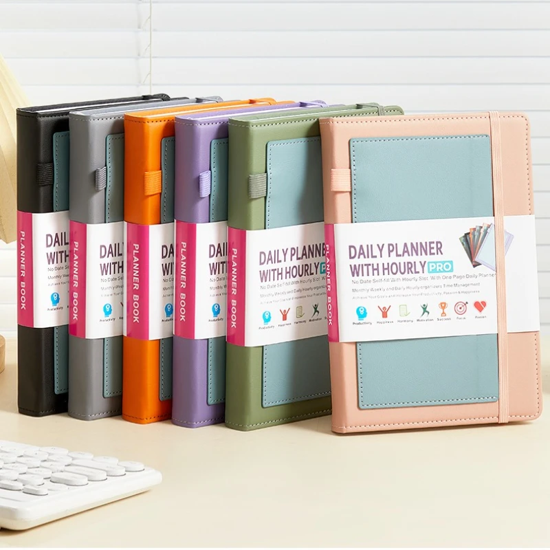 fashion-simple-practical-planner-self-filling-no-date-daily-self-discipline-efficiency-manual-taping-student-notebook