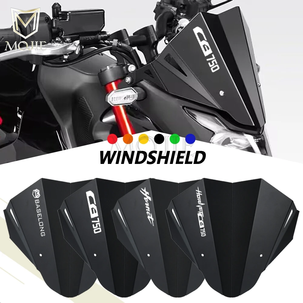 

Front Windshield FOR HONDA CB750 Hornet 2022-2023-2024 CB 750 HORNET Motorcycle Accessories Sports Windscreen Visor Deflector