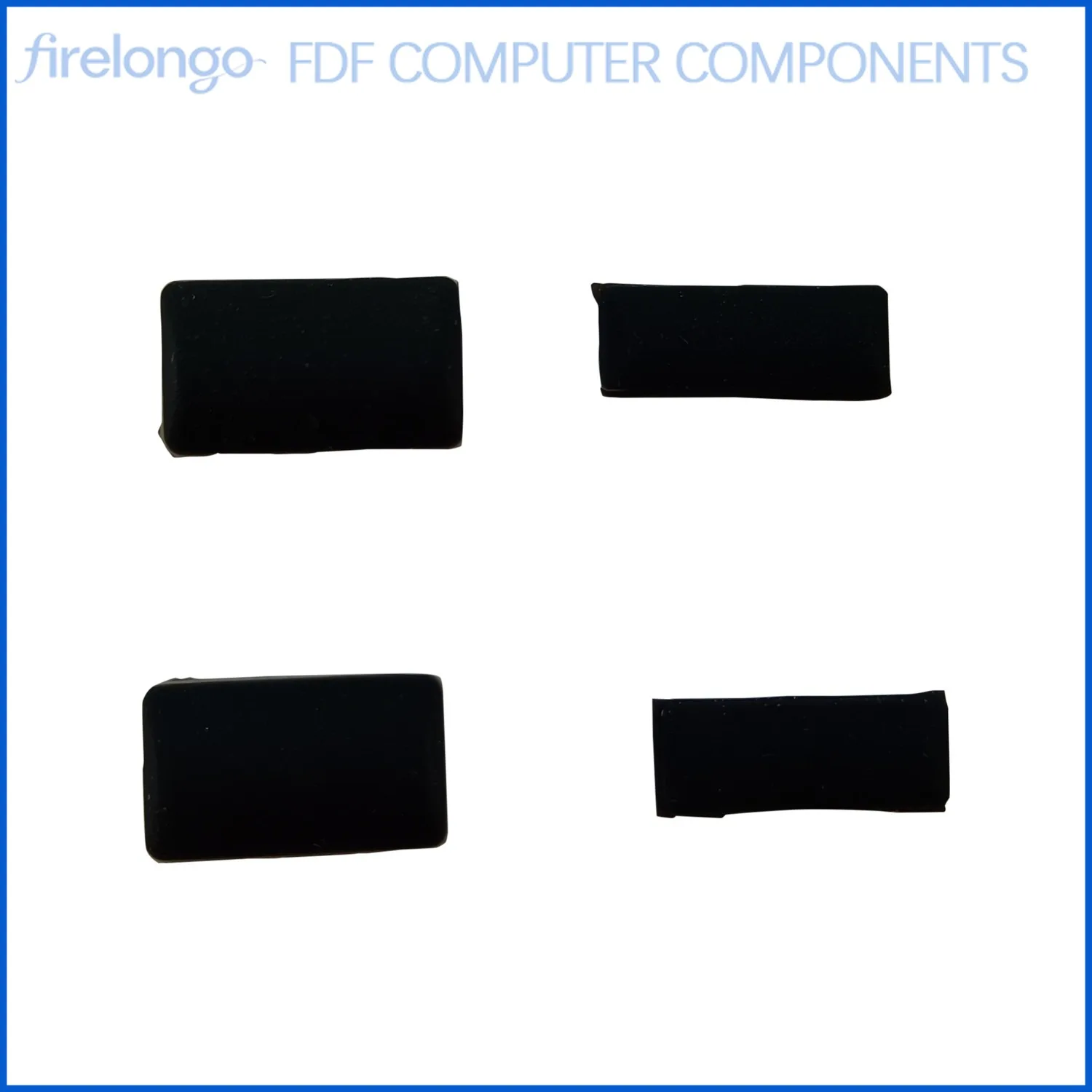 Laptop Bottom Case Rubber Feet Strip for Lenovo ThinkPad T490S T495S T14S Gen1 D Cover Anti-Slip Pad