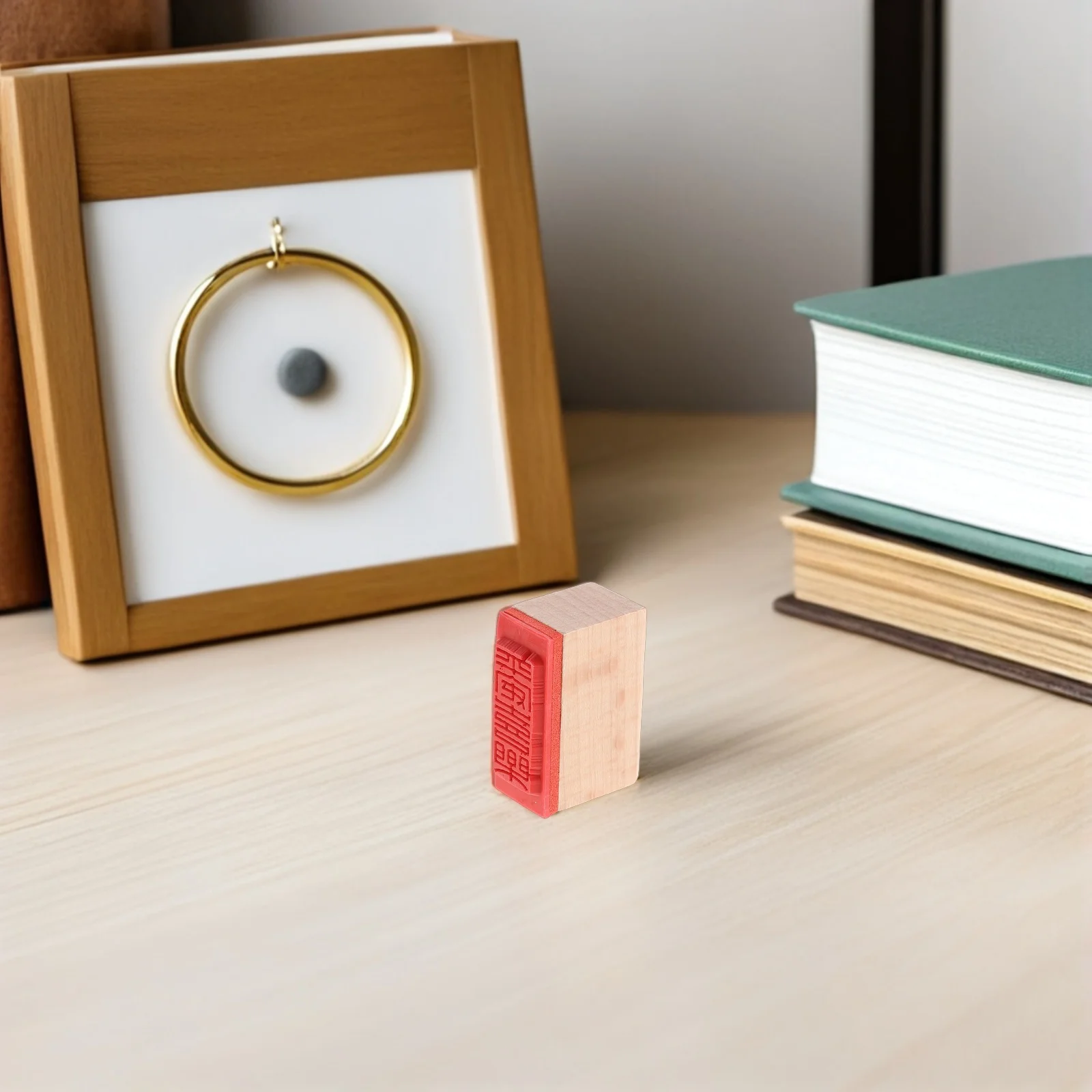 

8pcs Vintage Wax Sealing Stamp Set Retro Chinese Wooden Stamp For Diy Scrapbook Journal Diary Decoration Natural Scene Design