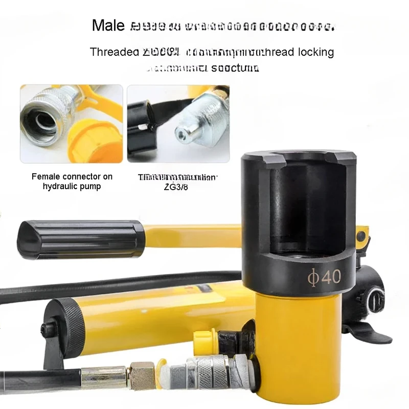 2026-Cylinder Pneumatic Car Steering Rod Rocker Ball Head Remover Hydraulic Truck Removal Tools