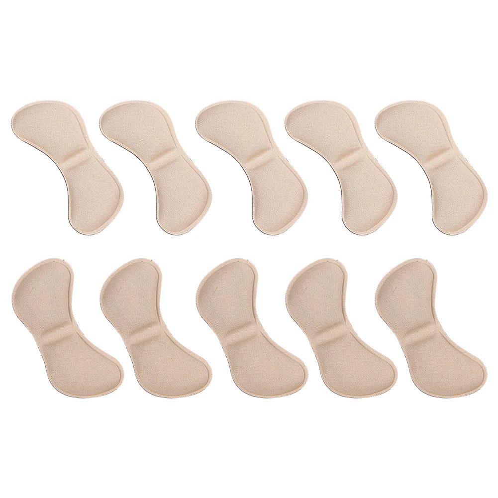 5pairs Insole Anti-wear Feet Care Pain Relief Protector Insert Self Adhesive Patch Sticker Heel Liner Crash Pads Cushion