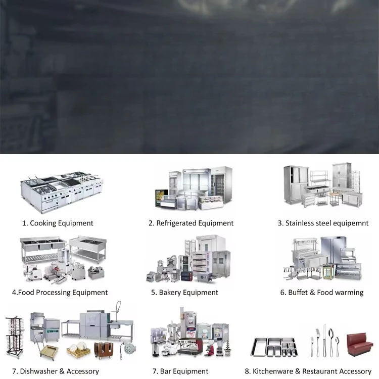 Commercial Restaurant Stainless Steel Kitchen Equipment 4 Pan Buffet Bain Marie (food Warmer) view 2