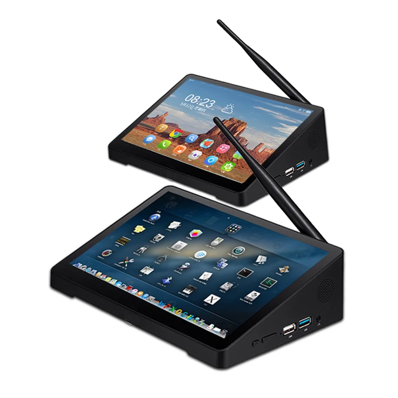 

9 Inch 2+32GB Android 7.0 Linux Touch Screen Mini PC Box Computer Linux Mini Pc for Super Markets With WIFI BT Function