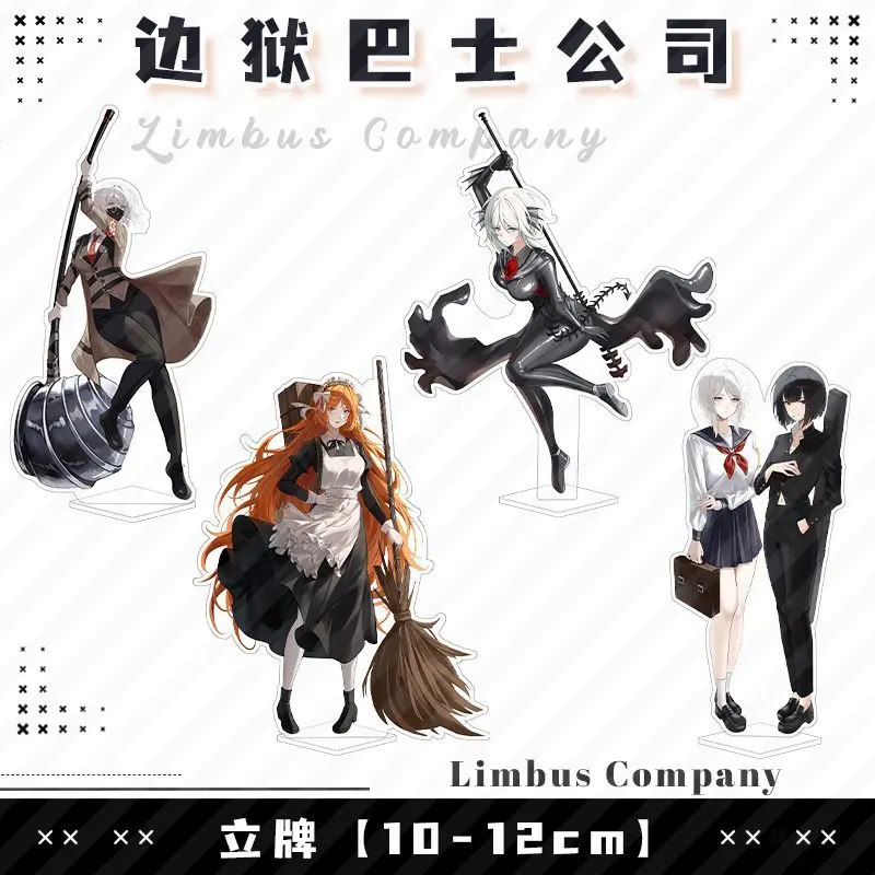 Limbus Company Plate Desk Decor Ryoshu Faust Standing Collection Ornament Accesorios Ishmael Acrylic Doll Furnishing Articles