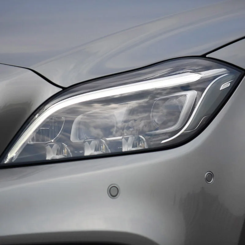 Soillar Clear Headlight Lens Cover – Fits Mercedes Benz W218 CLS 2010-2014 (CLS350/500/550)