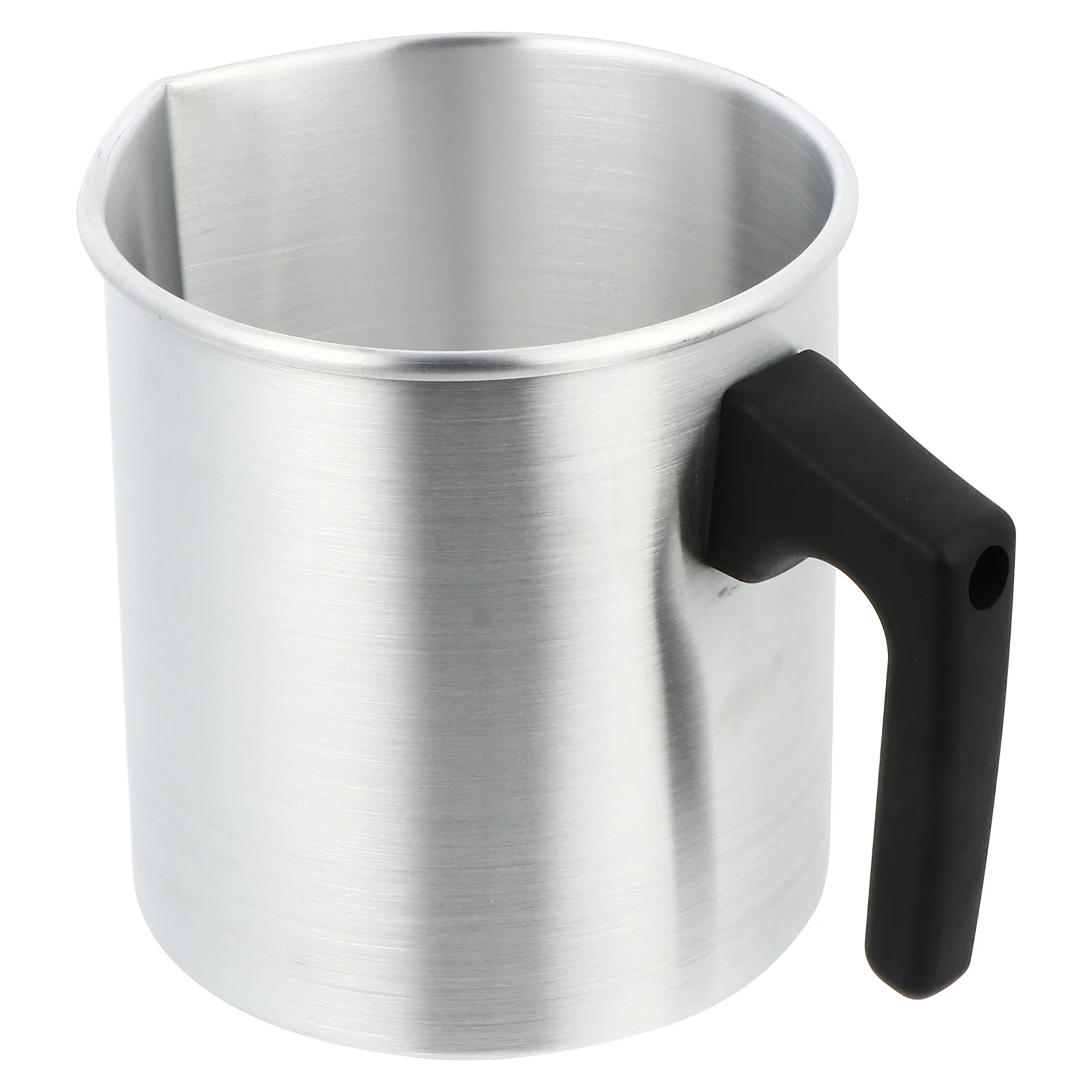 

Wax Melting Cup Making Pot Soap Container Silver Plastic Pitcher Dripless Spout Easy Pour Heat Conductivity Long Lasting