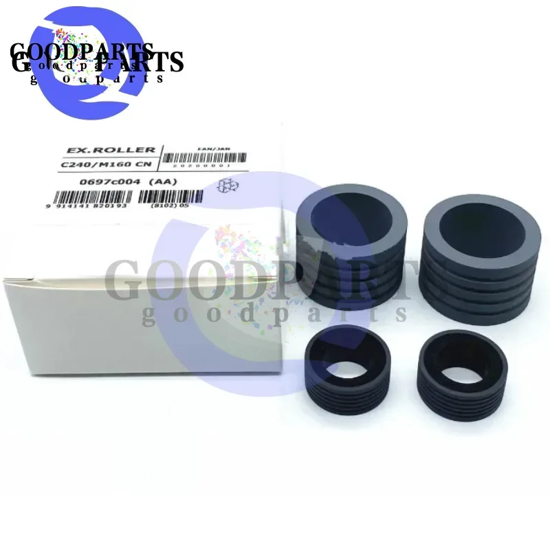 1set. 0697C003 5607B001 9764B001 5607B001AA Exchange Roller Tire Kit suitable for Canon DR-C230 DR-C240 DR-M160 DR-M160II DR-S15