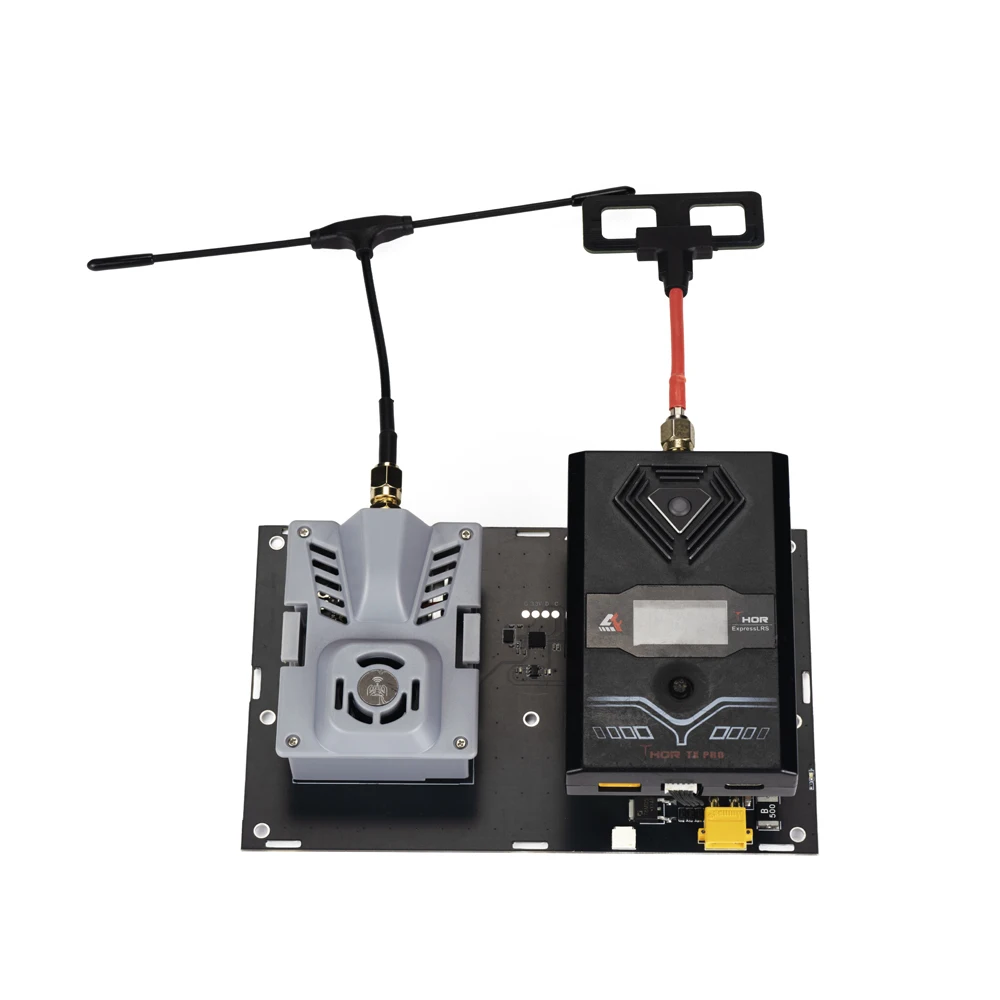 Placa de diversidad del transmisor, receptor, placa de diversidad 915 / 2,4G RX y TX, módulo de largo alcance, diversidad FPV para piezas de bricolaje FPV