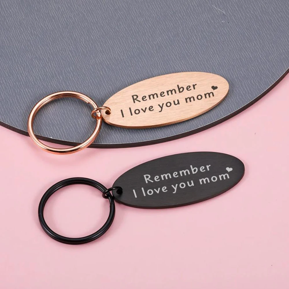 Cartoon DIY keychain with customized slogans and graphics, laser engraving, couple keychains, birthday gifts for her, wholesale