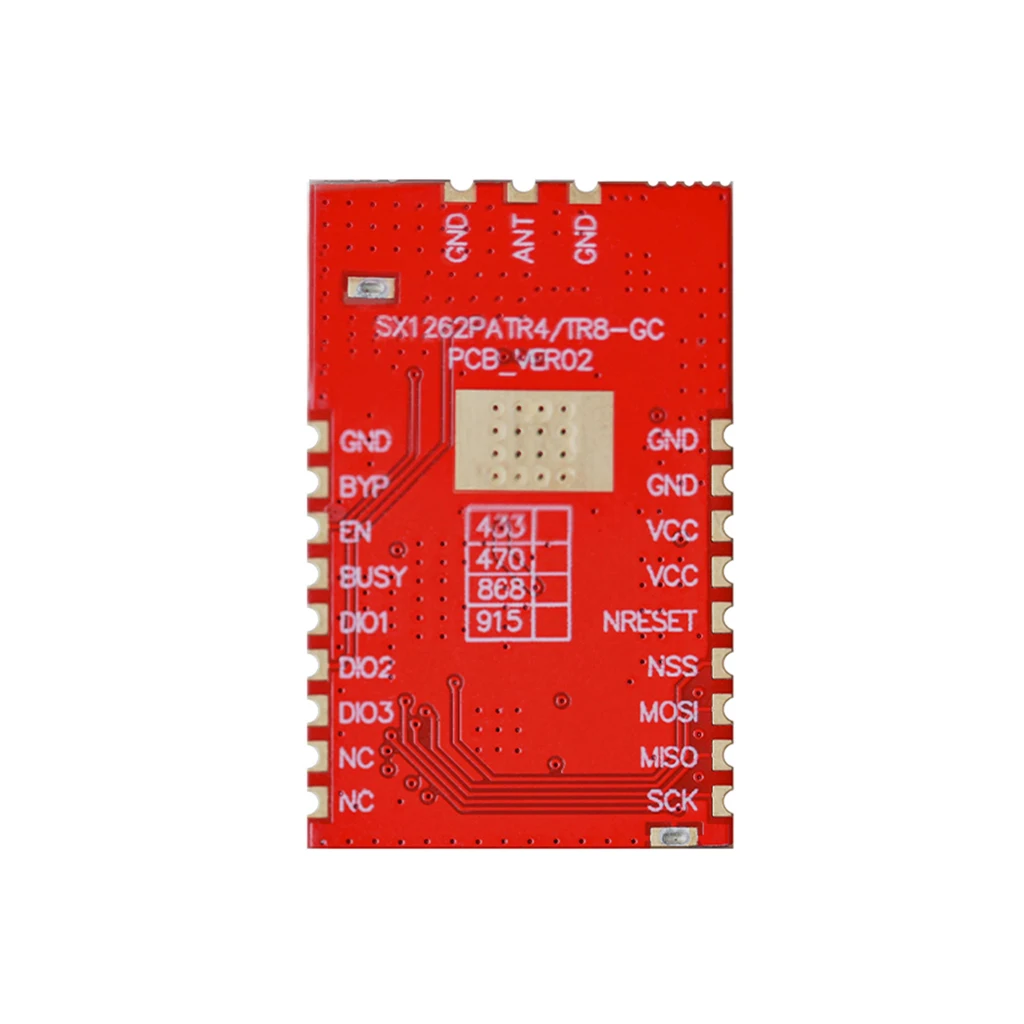 SX1262 8Km 868MHz High Power 1W Wireless Module 30dBm SX1278 LLCC68 LoRa Module