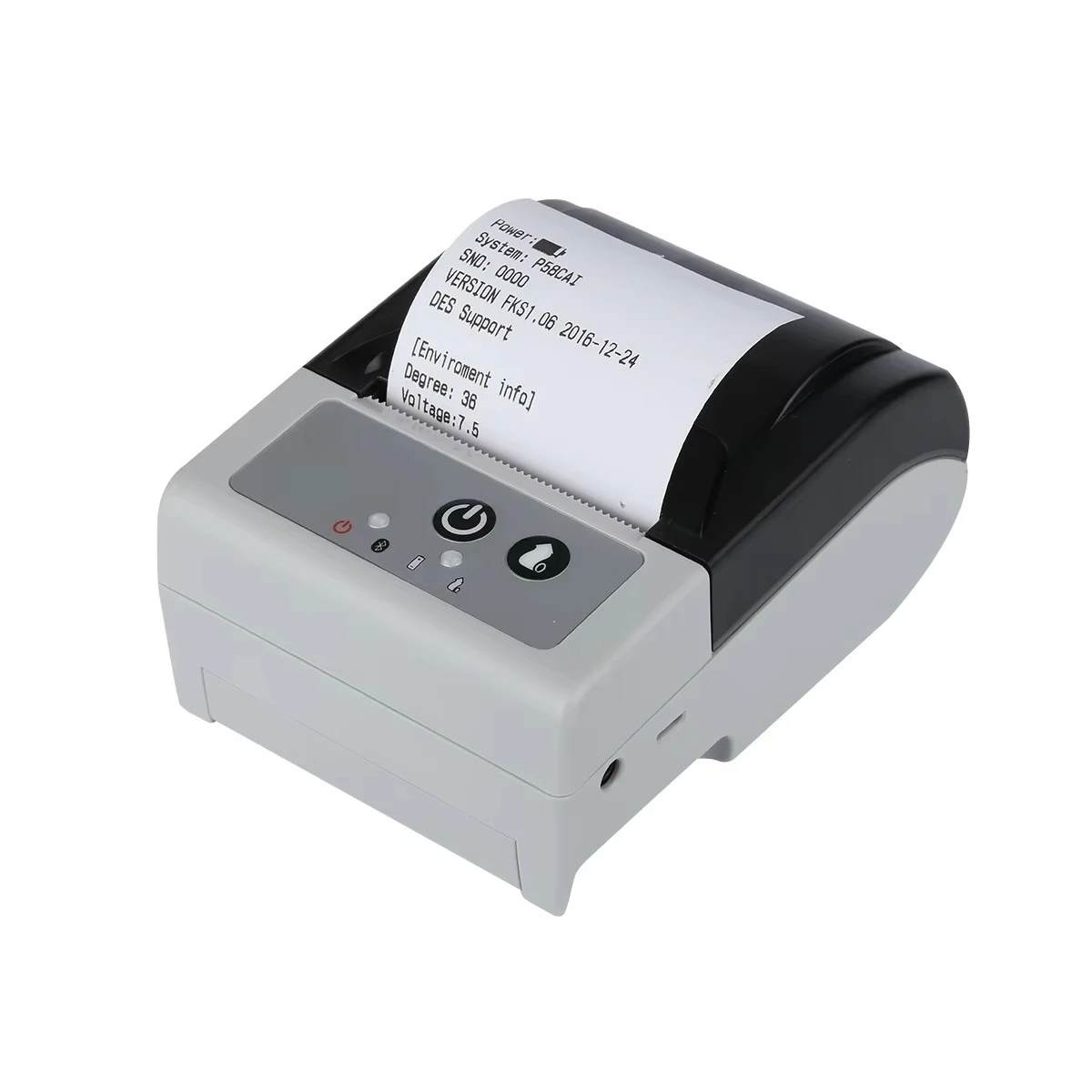 

Compact Mini Thermal Receipt Printer USB+BT Interface1500mAh Battery Bluetooth Supported Compatible with Thermal Receipt Paper